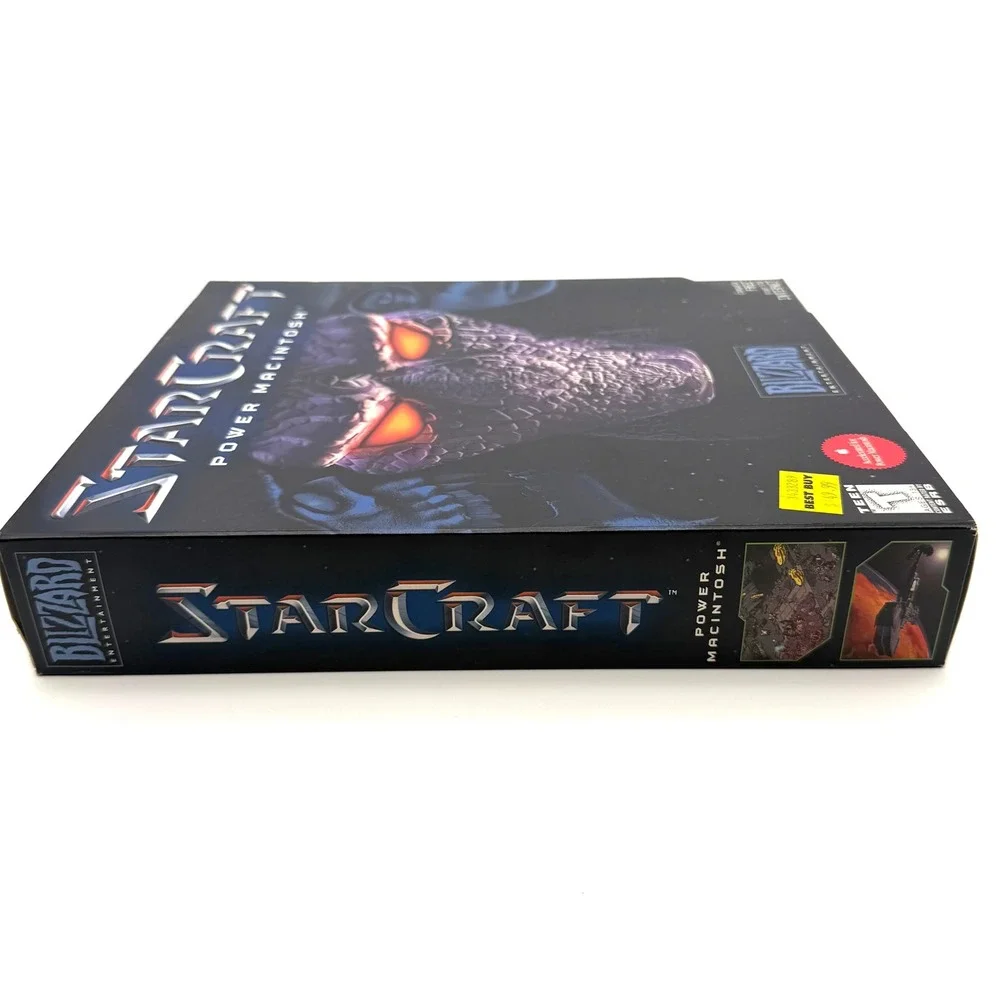 StarCraft Mac Big Box 1998 Power‎ Macintosh Complete Blizzard Entertainment